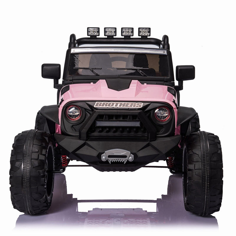 Electric Ride-On Truck for Kids with Remote Control, LED Lights, and MP3 Player - 24V 2x200W Powered Vehicle