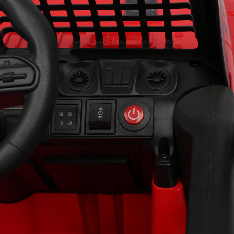 Electric Ride-On Truck for Kids with Remote Control, LED Lights, USB and MP3 Capabilities