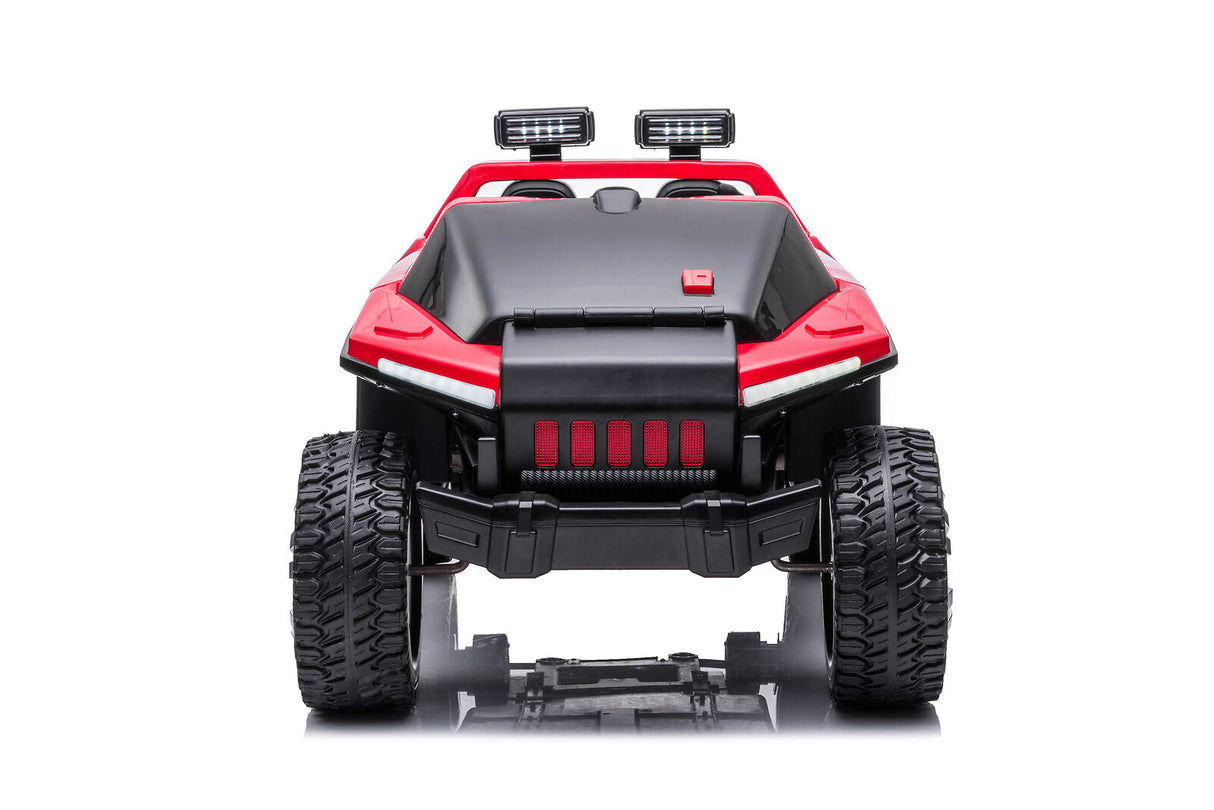 Electric Ride-On Truck for Kids with Remote Control, Music, LED Lights, and USB MP3