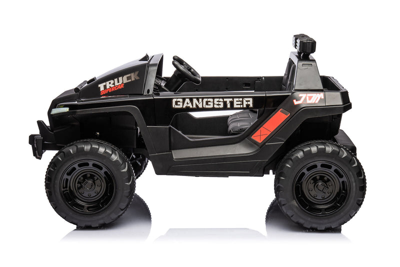 Electric Ride-On Truck for Kids with Remote Control, Music, LED Lights, and USB MP3