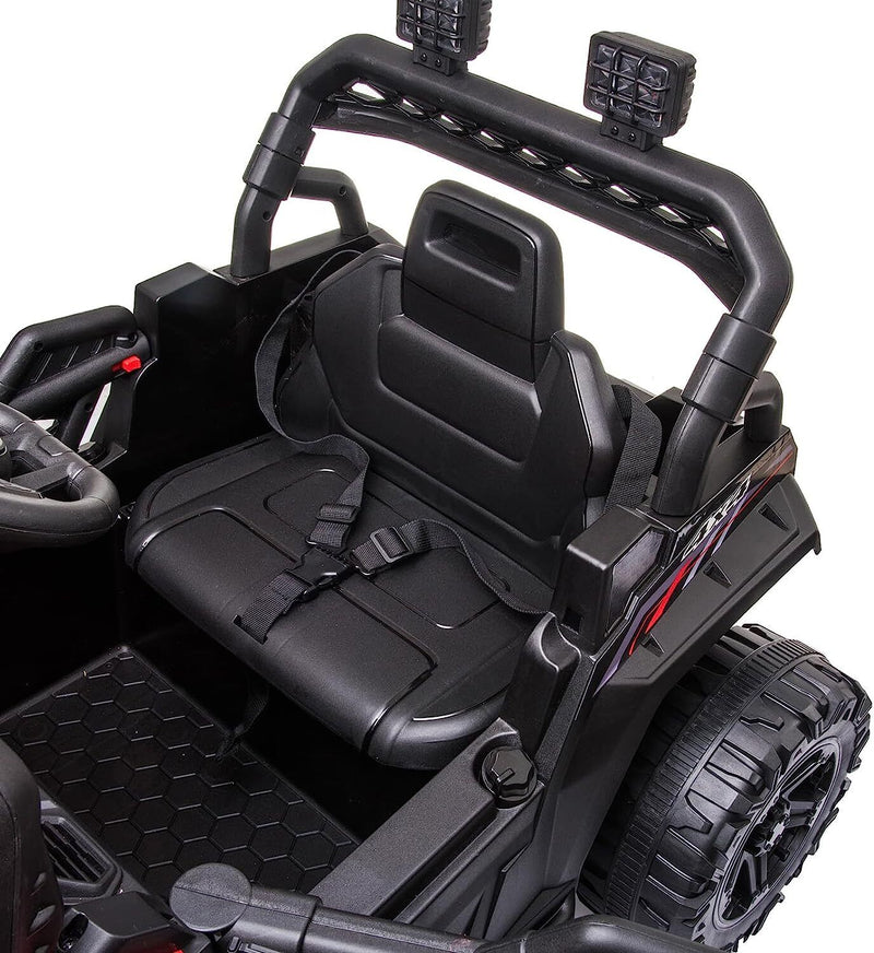 Electric Ride-On Truck for Kids with Seat Belt and Remote Control - 12V US Model