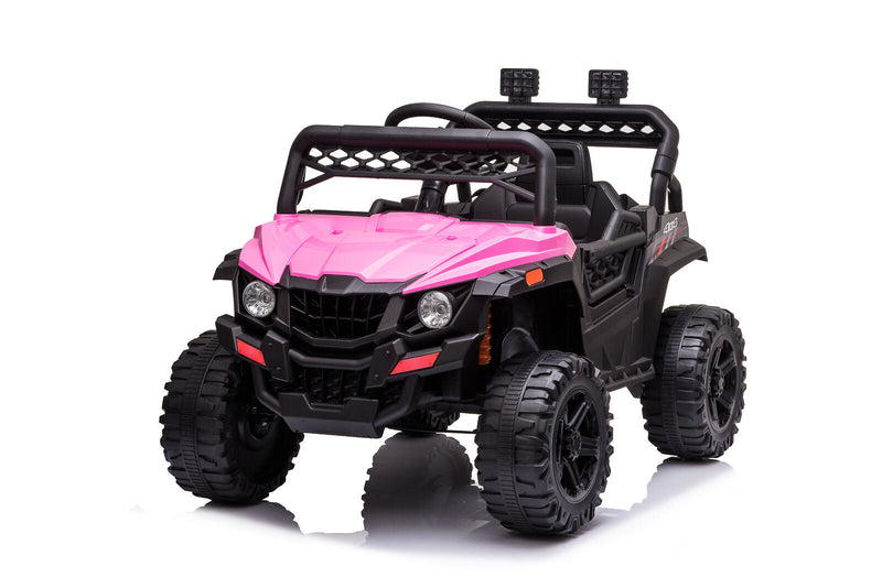 Electric Ride-On Truck for Kids with Seat Belt and Remote Control - 12V US Model