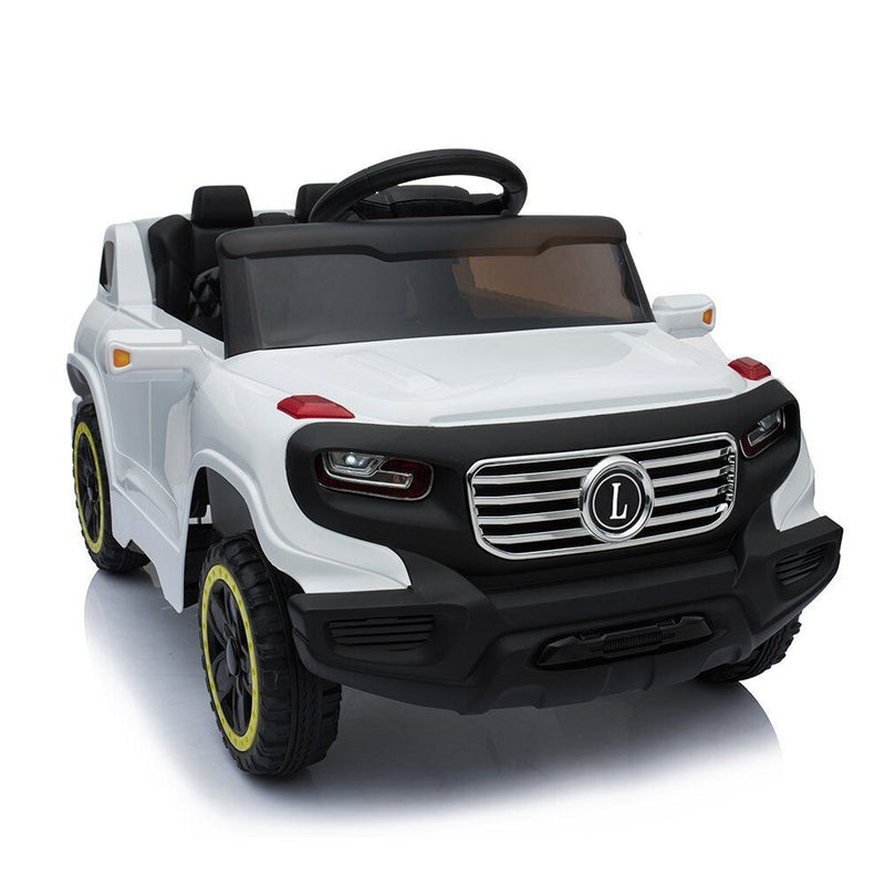 Electric Ride On Truck Toy Car for Kids with Remote Control and LED Lights - 3 Speed Options
