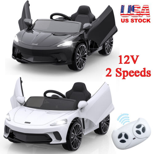 Electric Sport Car Toy for Kids with Seat Belt and LED Lights - Perfect Xmas Gift!