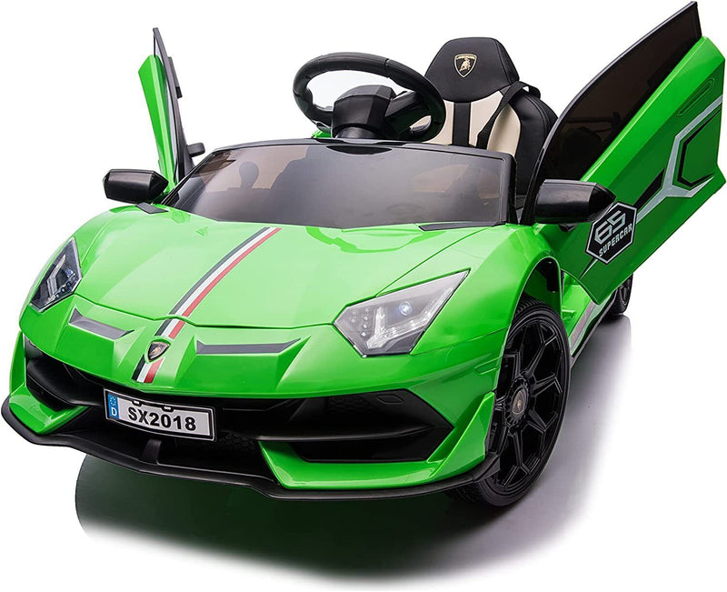 Electric Lamborghini Ride-On Car for Kids with Remote Control and MP3 Player - 12V, 2X35W - Perfect Gift for Children