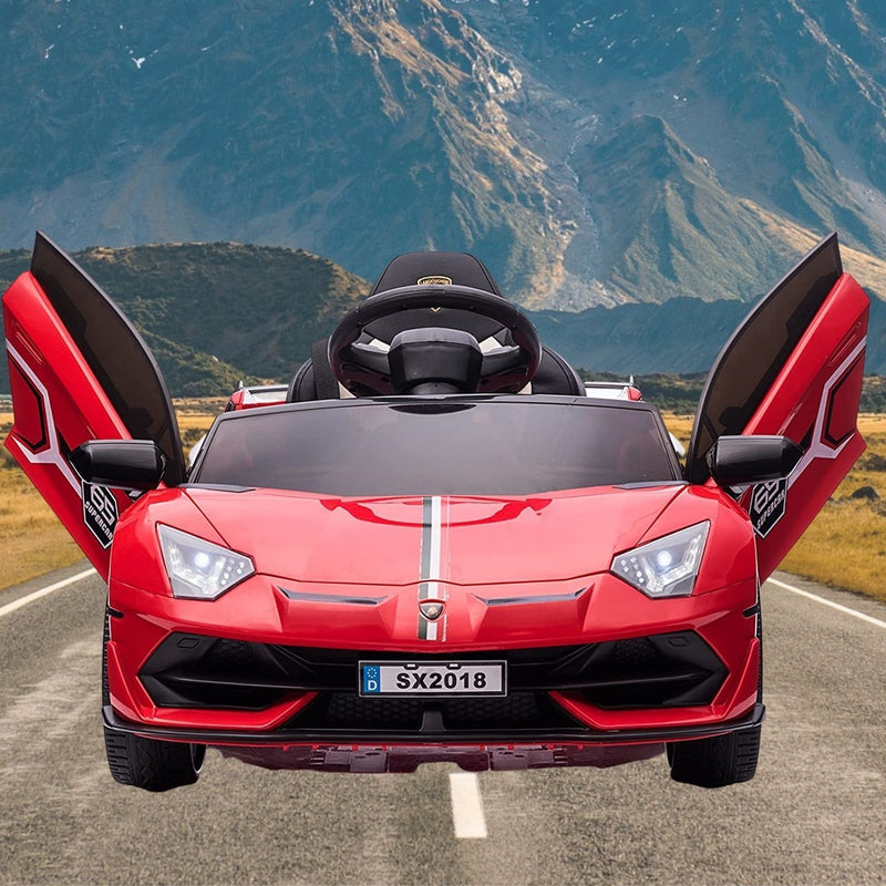 12V Electric Sports Car for Kids with 3 Speed Options