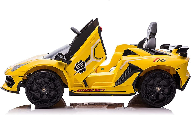 Electric Lamborghini Ride-On Car for Kids with Remote Control and MP3 Player - 12V, 1 Seat