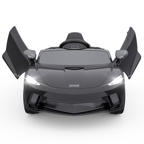 Electric Sports Car Ride-On Toy with LED Lights and MP3 Player - 12V, 1 Seat, Hydraulic Doors - Perfect Gift for Kids