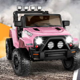Electric SUV Ride-On Car for Kids with Parental Remote Control and LED Lights - 12V