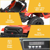 Electric Toy Truck for Kids with Bluetooth and Remote Control - 12V Ride On Car