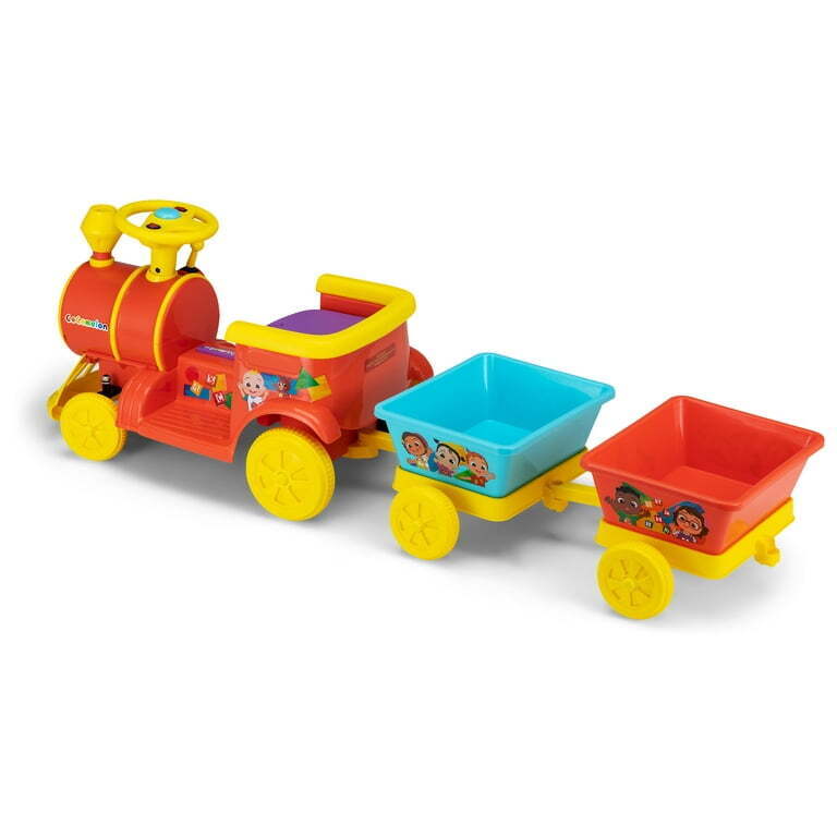 Electric Train Ride-On Toy for Kids, 6-Volt