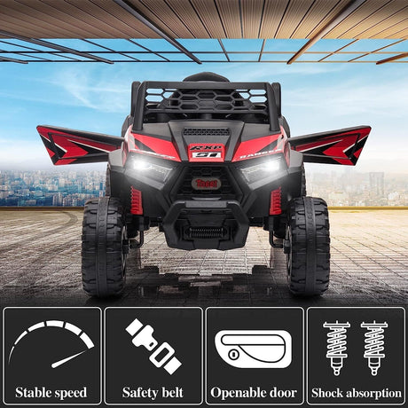 Electric UTV Truck Ride-On Car for Kids - Off-Road Adventure with Double Doors