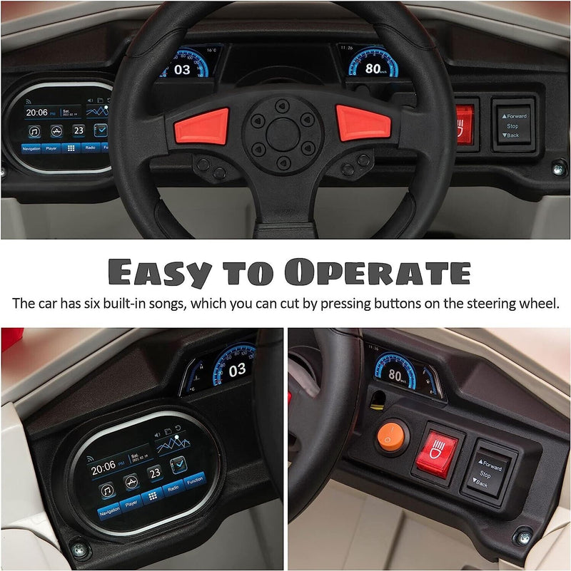 Electric UTV Truck Ride-On Car for Kids - Off-Road Adventure with Forward and Reverse