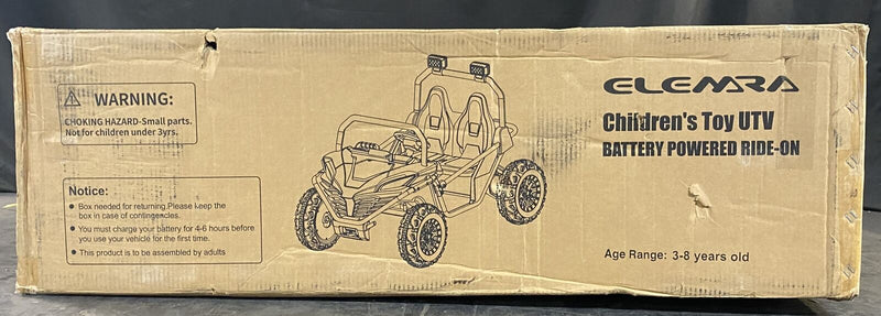 Elemara S608 UTV 12V Battery Powered Electric Ride On Car for Kids - Brand New in Open Box