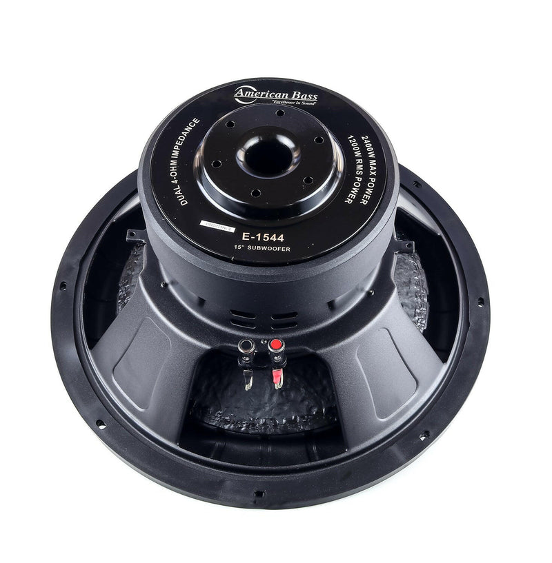 Elite 15″ Car Subwoofer | 1200 Watts RMS | Dual Voice Coil 4 Ohm