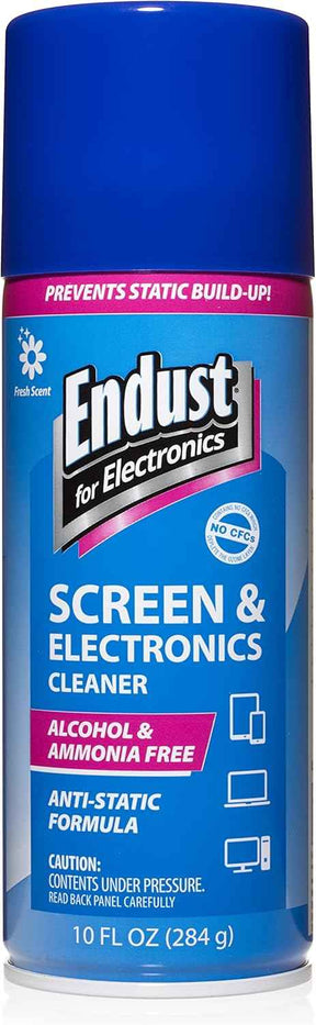 Endust for Electronics; Anti-Static Screen & Electronics Multi-Surface Cleaning Spray 10oz TekShack