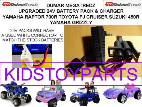 Enhanced 24V Conversion Kit for Dumars Megatredz, Yamaha Quads, and Suzuki Grizzly FJ