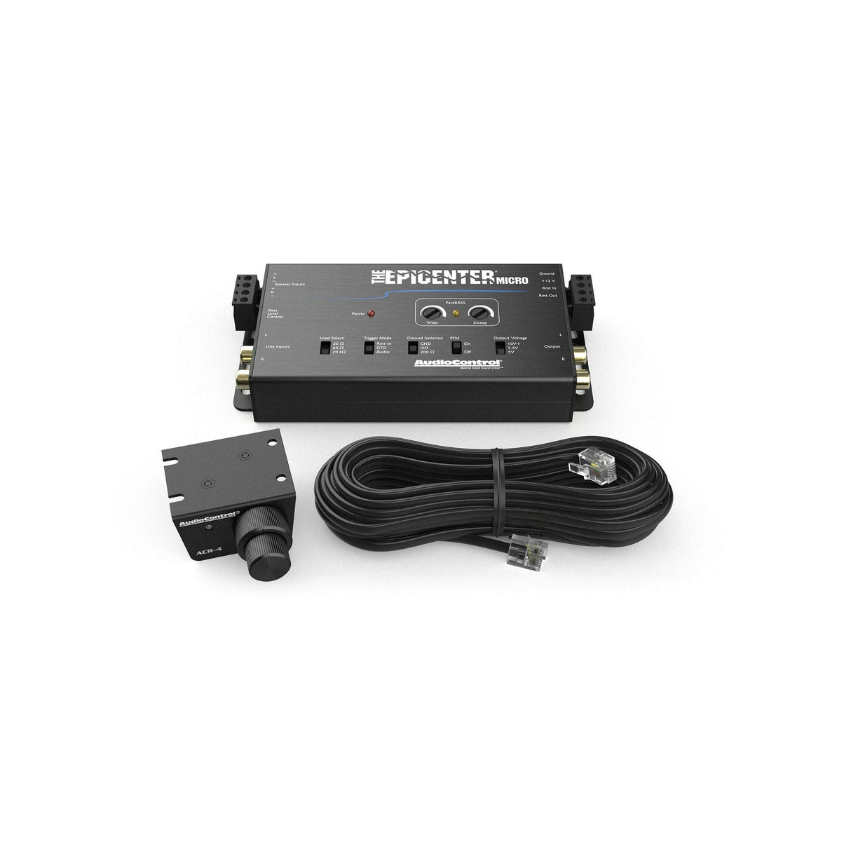 AudioControl Epicenter Micro Bass Restoration Processor With Remote Bass Level Control AudioControl