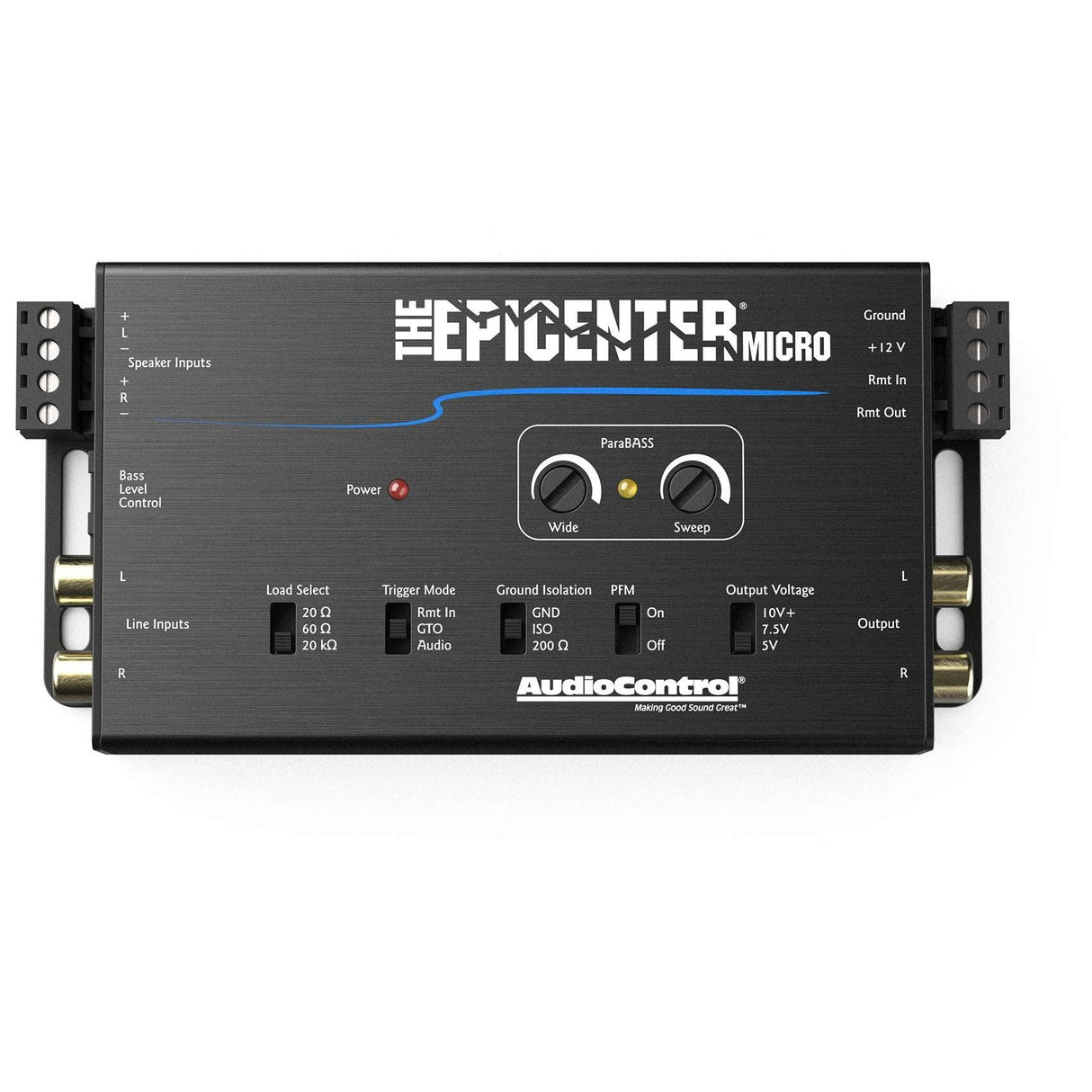 AudioControl Epicenter Micro Bass Restoration Processor With Remote Bass Level Control AudioControl