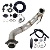 TruckTok 2015-2019 Ford 6.7L Powerstroke 4" Turbo Downpipe w/EGR delete kit TruckTok