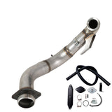 TruckTok 2015-2019 Ford 6.7L Powerstroke 4" Turbo Downpipe w/EGR delete kit TruckTok