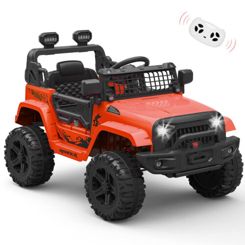 Exciting 12V Ride-On Truck Car Toys for Kids Ages 3-8 with Remote Control