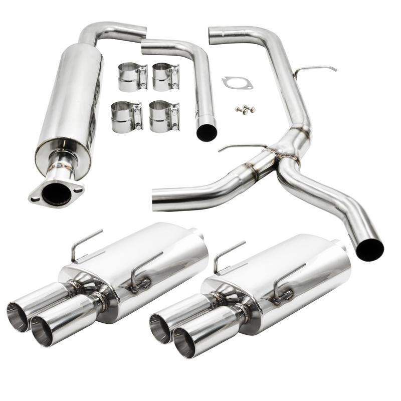 2.5" 04+ Grand Prix Stainless Catback Exhaust