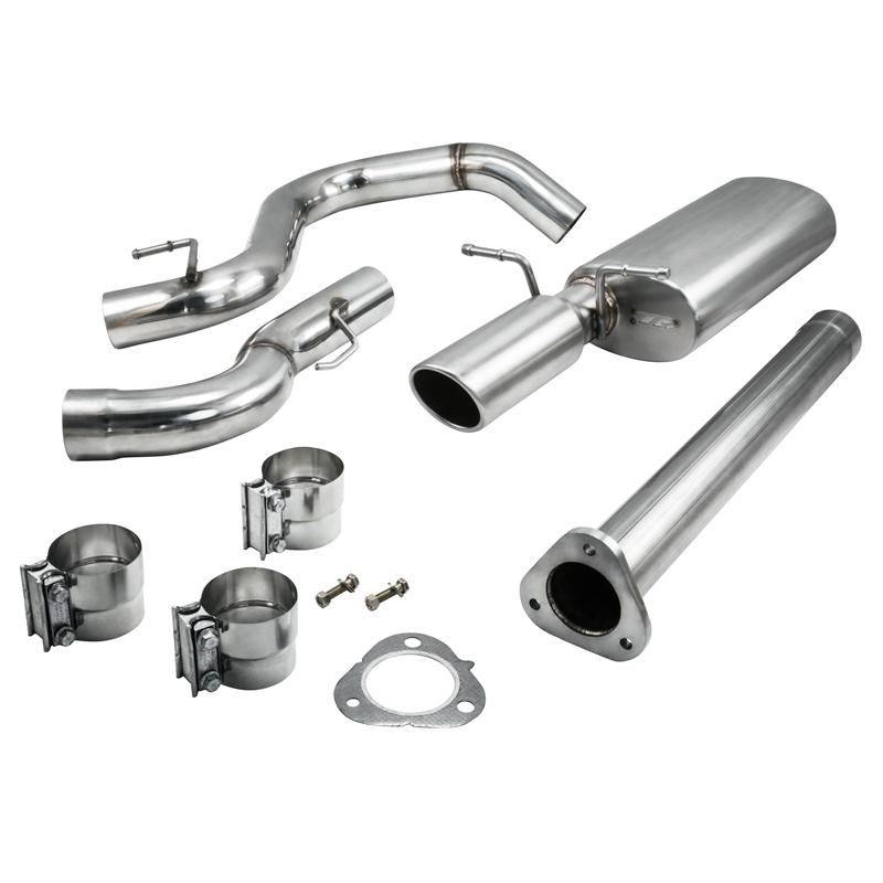 ZZP 3 inch Stainless Steel Cobalt LNF Catback Exhaust
