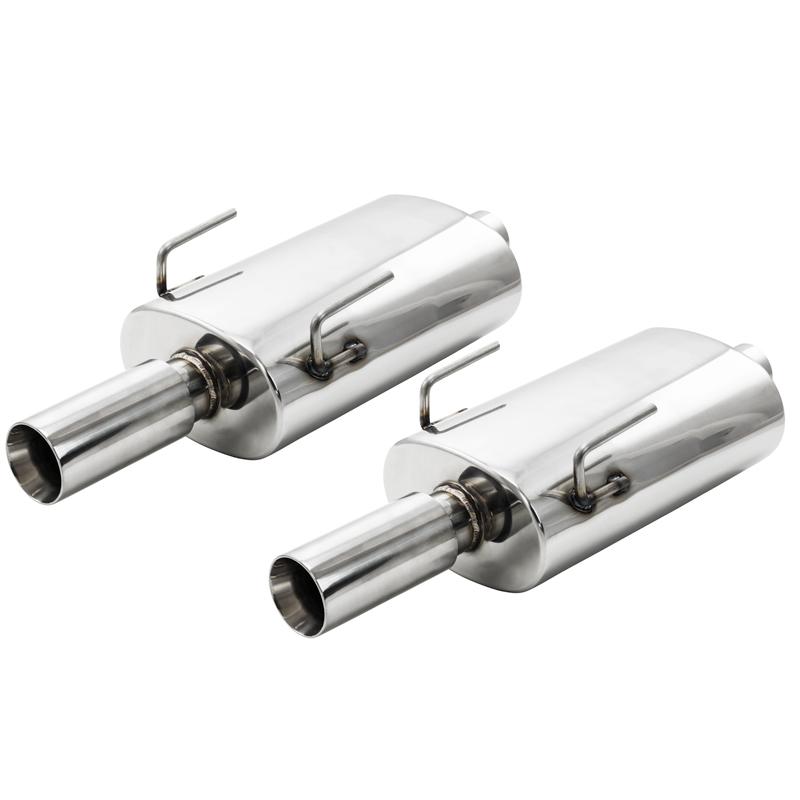 ZZP 3 Chamber Straight Flow Mufflers