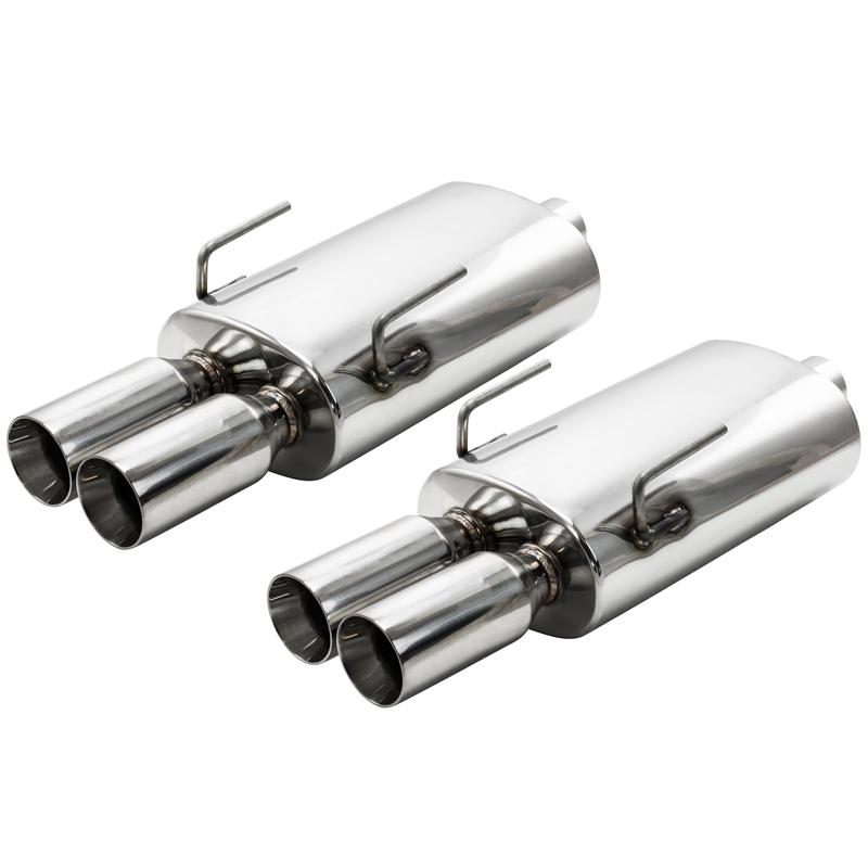 ZZP 3 Chamber Straight Flow Mufflers