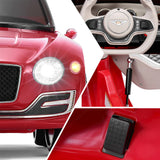 Exp 12 6V Battery Operated Toy Car Ride On with Remote Control - Kids Bentley Style