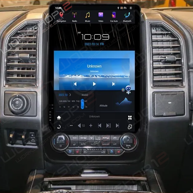 Ford Expedition 2018-2021 Workshop 12 Tesla-Style Screen Workshop 12