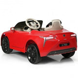 Experience Luxury with the Kids' Licensed Lexus LC500 Electric Ride-On Car in Red