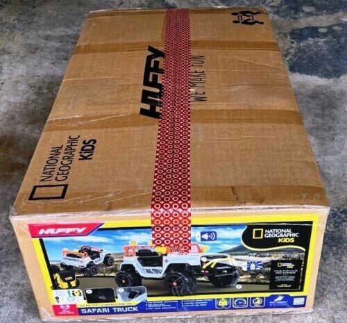 Experience the Adventure with the Huffy 6V National Geographic Safari Truck Ride-On