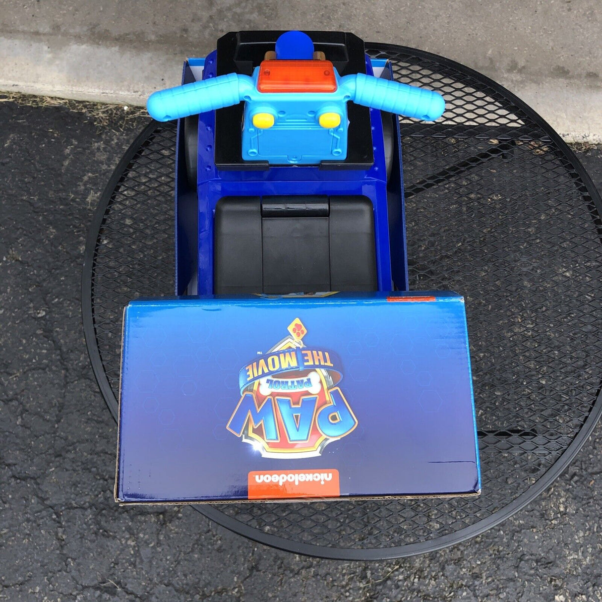 Experience the Excitement with Paw Patrol's Chase Police Truck Ride On Car - Featuring Realistic Sounds and Lights!