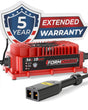 EZGO 36V Golf Cart Charger - TXT - 36V 18A Lithium, LiFePO4, Lead Acid, AGM FORM Charge