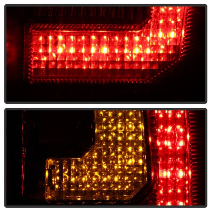 Spyder Chevy Suburban 07-14 V2 - Feux arrière à LED - Fumée noire ALT-YD-CSUB07V2-LED-BSM