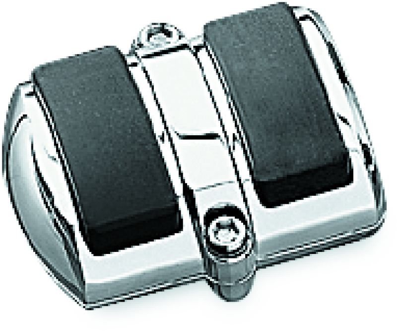 Couvre-pédale de frein Kuryakyn 3 pouces de large chromé