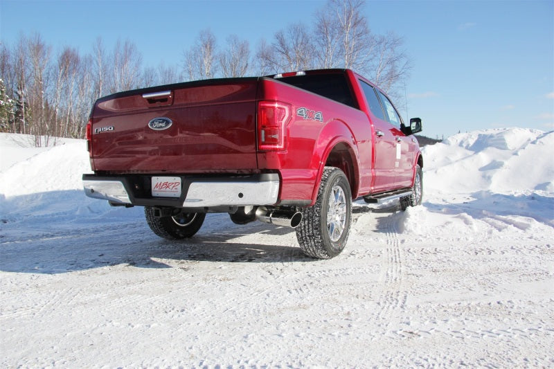 Système d'échappement monobloc T409 MBRP 2015 Ford F-150 2,7 L/3,5 L EcoBoost 4 po Cat Back