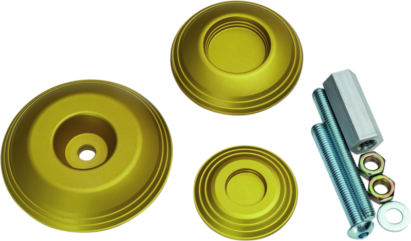 Curseurs d'essieu arrière Kuryakyn Lodestar - BMW - Or