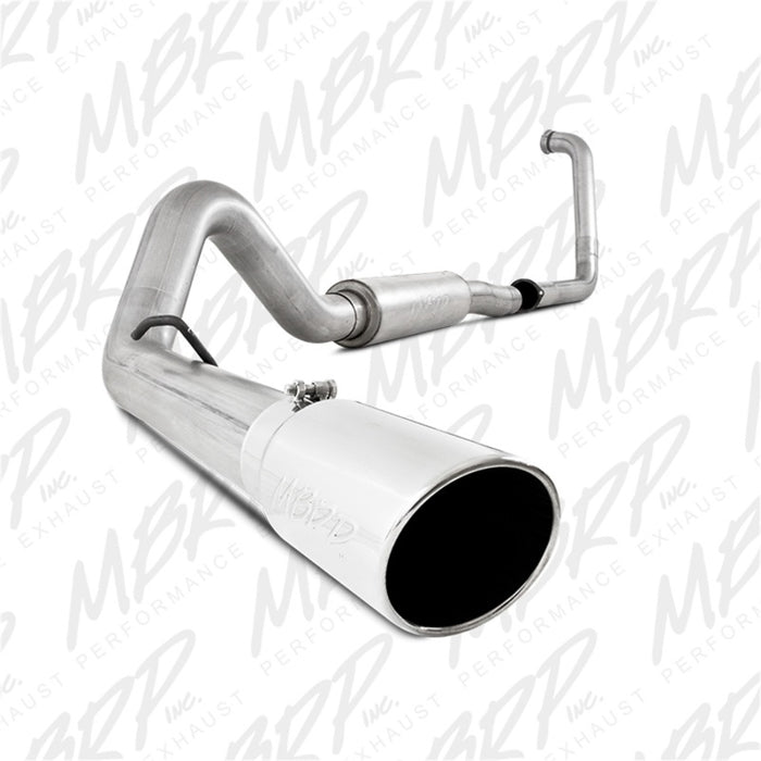 MBRP 2003-2005 Ford Excursion 6.0L Turbo arrière simple face (Catalyseur de série)