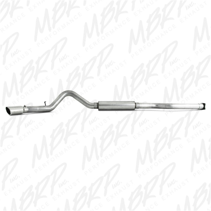 Cat arrière simple face MBRP 2001-2005 Chev/GMC 2500/3500 Duramax EC/CC