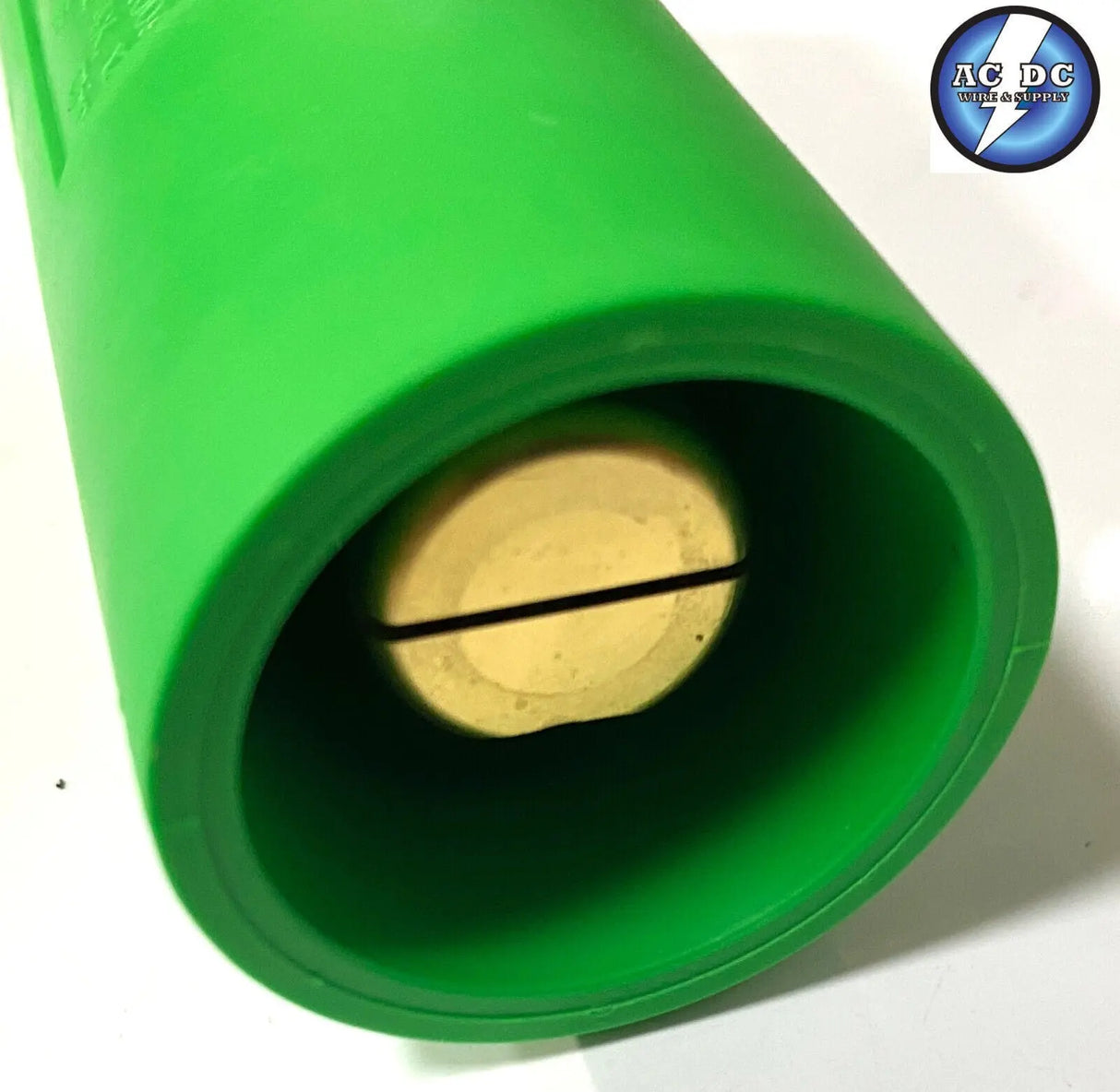 HUBBELL HBLDMGN Double Connector, GREEN, Male-Male ADAPTER 300/400amp 600V New Hubbell