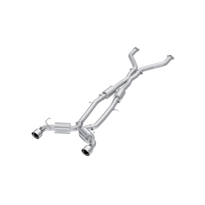 MBRP 23-24 Nissan Z 3.0L Armor Pro T304 Stainless Steel 3in Cat-Back Dual Rear Exit w/ 5in OD Tips