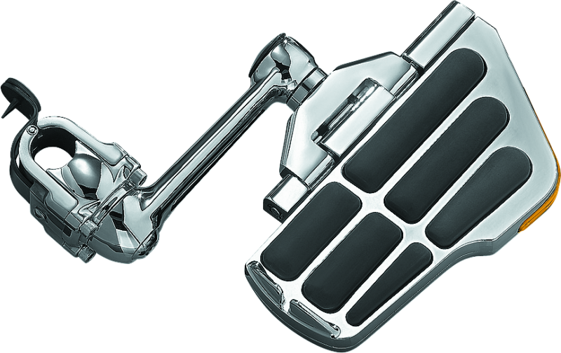 Planches de croisière Kuryakyn Ergo II avec bras longs et lumières LED Chrome