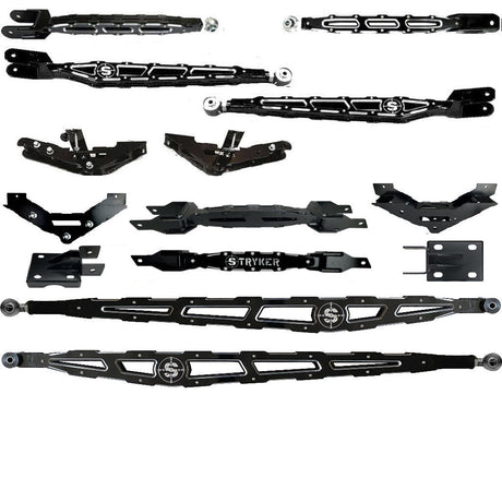 10" to 14" F450 LONG ARM 4-Link Lift Upgrade for 2017-2022 Super Duty Stryker Off Road Design