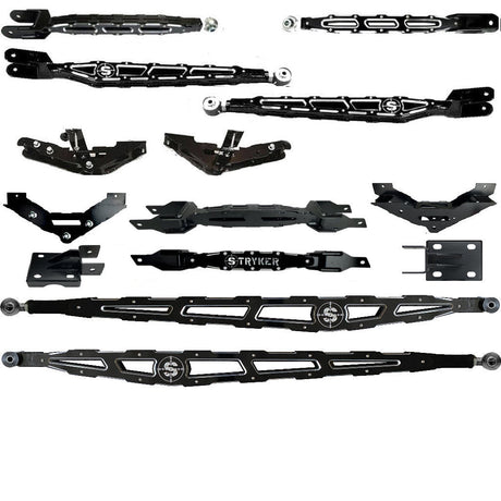 10" to 14" F250 F350 LONG ARM 4-Link Lift Upgrade for 2011-2016 Super Duty Stryker Off Road Design