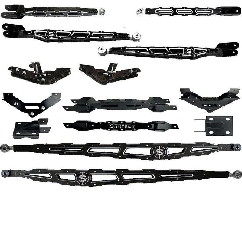 10" to 14" F250 F350 LONG ARM 4-Link Lift Upgrade for 2011-2016 Super Duty Stryker Off Road Design