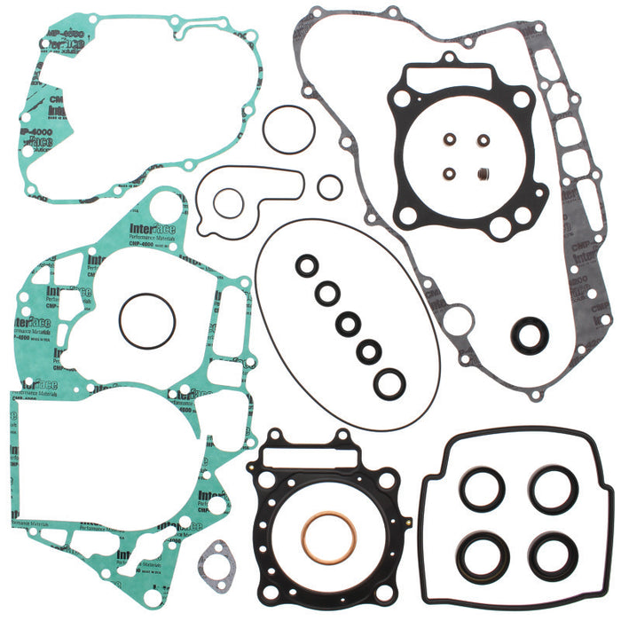 QuadBoss 04-05 Honda TRX450R Complete Gasket Set w/ Oil Seal