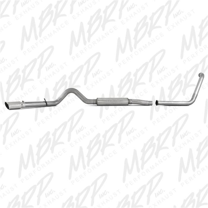 MBRP 2003-2005 Ford Excursion 6.0L Turbo arrière simple face (Catalyseur de série)